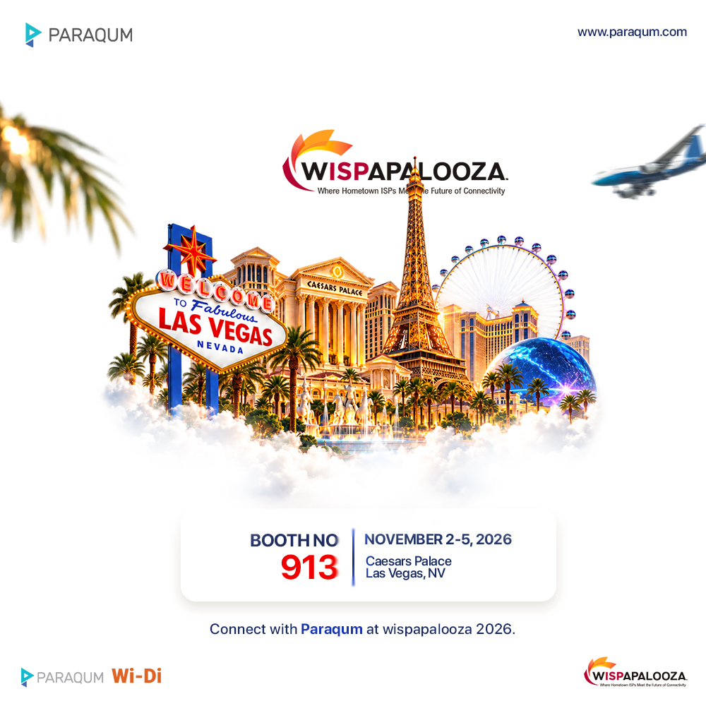 Meet Paraqum at WISPAPALOOZA 2026 in Las Vegas